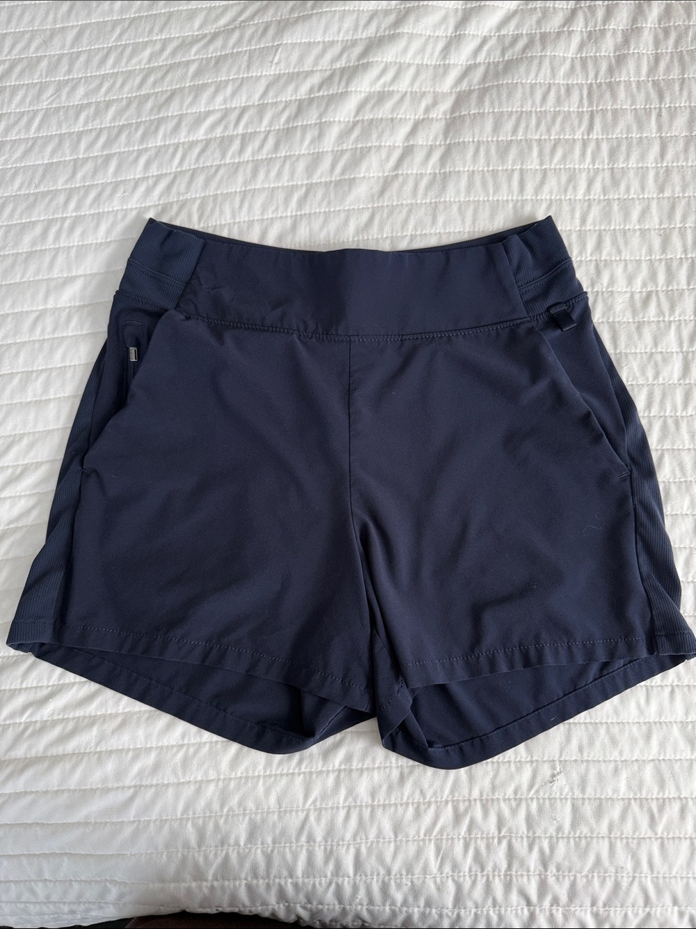 Athleta Brooklyn Navy Athletic Shorts - 2